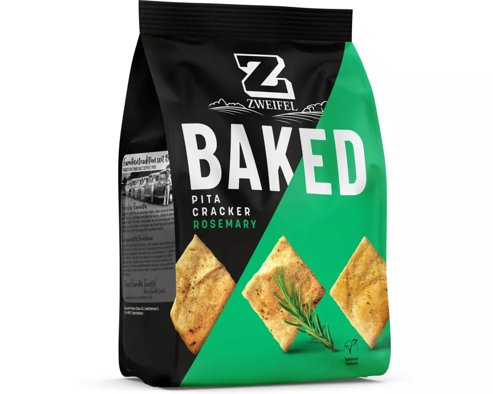 Zweifel Apéro Baked Pita Cracker Rosemary 90 g