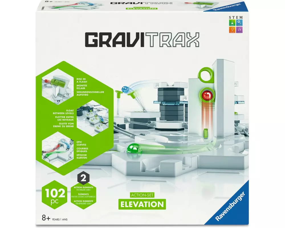 Ravensburger GraviTrax Action-Set Elevation interaktives Kugelbahnsystem