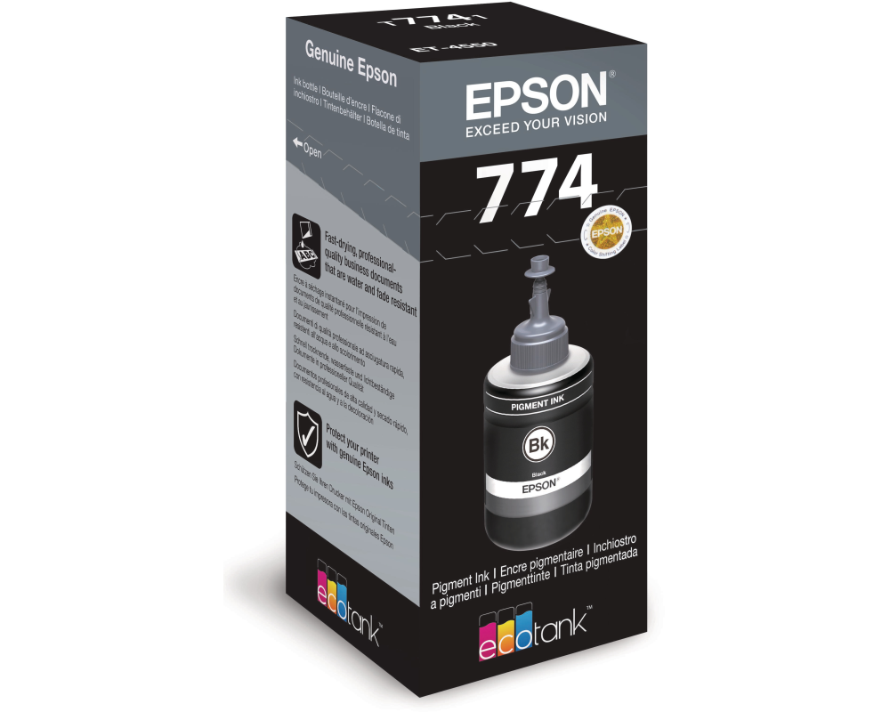 Ink Bottle/T7741 Pigment Black f ET-4550
