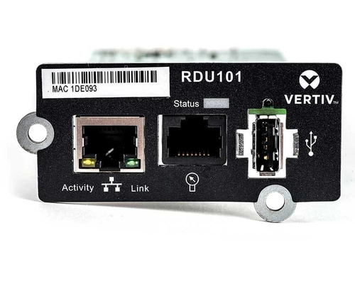 Vertiv Liebert IntelliSlot RDU101 Remote Power Management Adapter