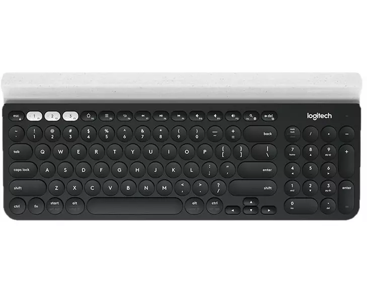 Logitech Multi-Device Keyboard K780, Bluetooth, 2.4GHZ, RUS