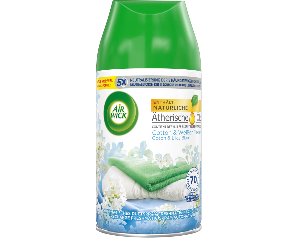 AIR WICK Freshmatic Refill 3296014 Cotton & weisse Flieder 250ml