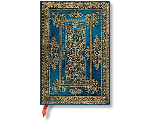 PAPERBLANKS Notizbuch Blue Luxe Mini PB9593-4 liniert, blau 176 Seiten