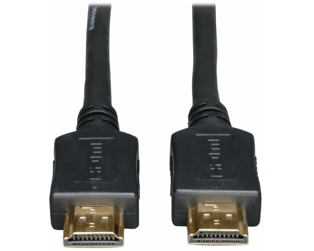 EATON TRIPPLITE High-Speed HDMI Cable, Digital Video with Audio, UHD, 4K, M/M, Black, 30ft. 9.14m