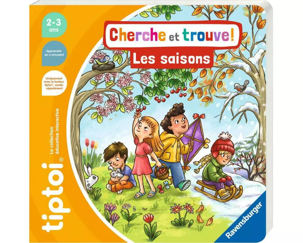tiptoi Lernbuch Cherche et Trouve Les saisons -FR-