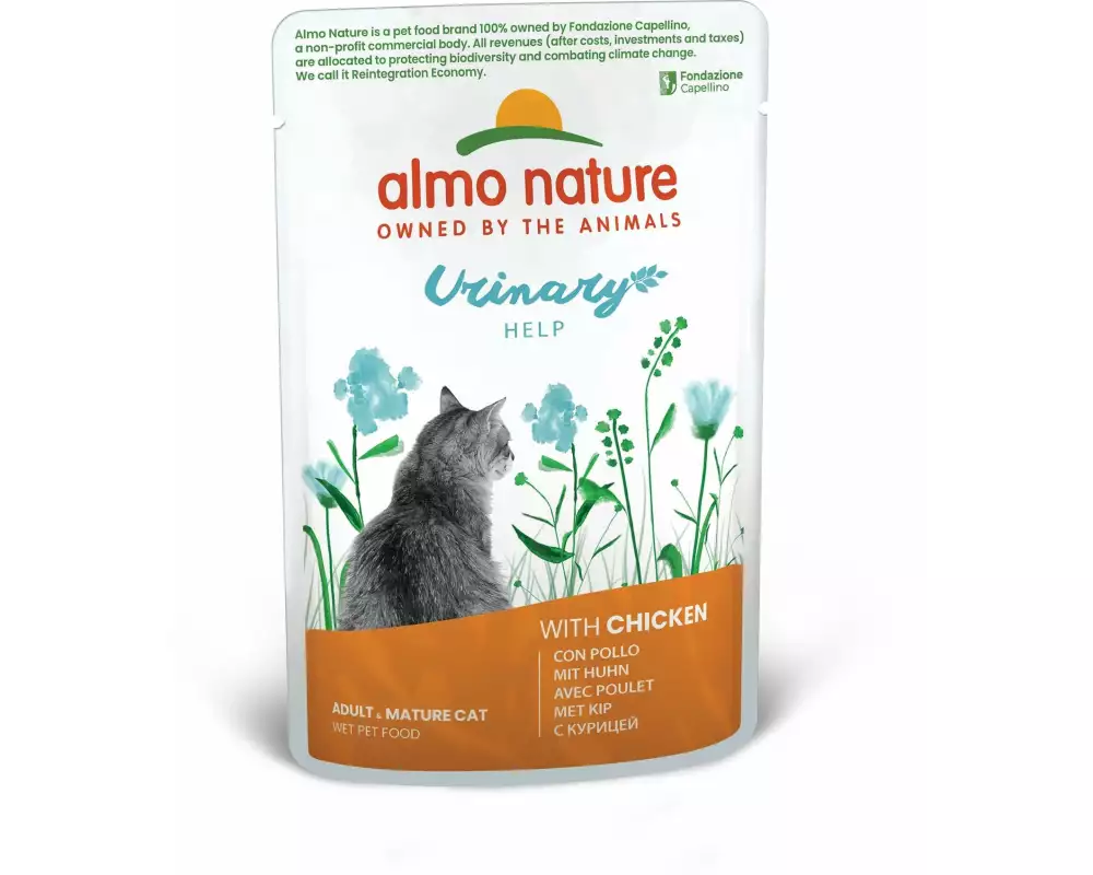 Almo Nature Nassfutter Holistic Functional Urinary Help mit Huhn 70 g