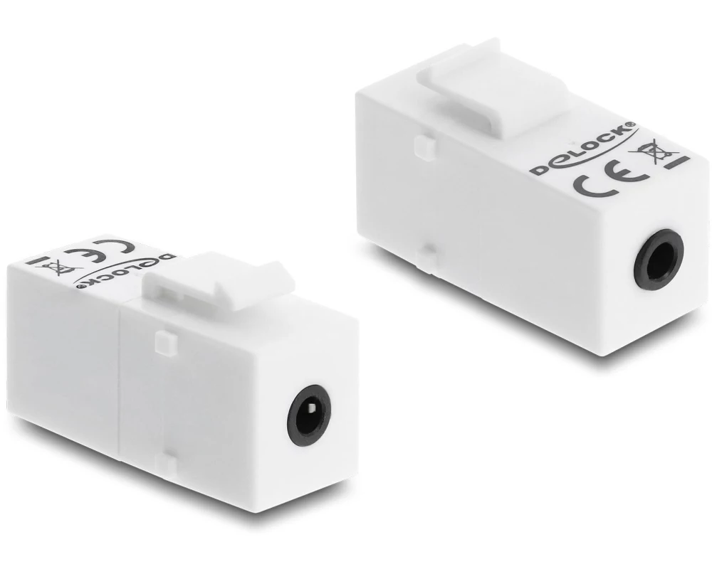 Delock Keystone-Modul 3.5 mm 4 Pin zu 3.5 mm 4 Pin