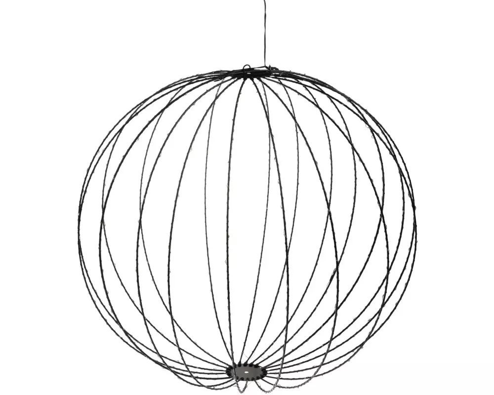 COCON LED-Kugel 3D, Draht, Ø 60 cm