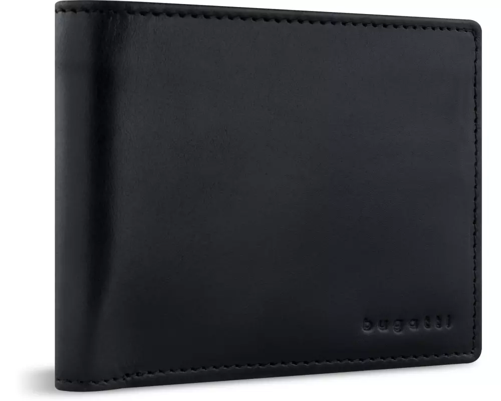 Bugatti Portemonnaie Remo - Scheintasche Schwarz