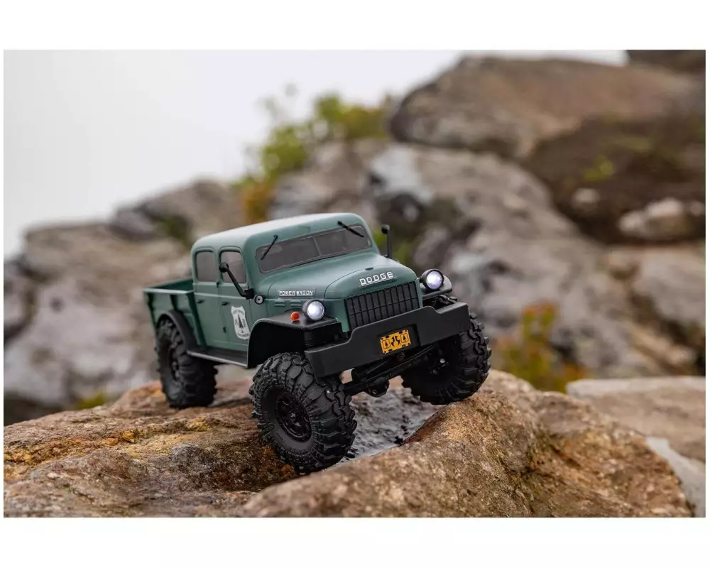 Axial Scale Crawler SCX24 Dodge Power Wagon Grün, 1:24, RTR