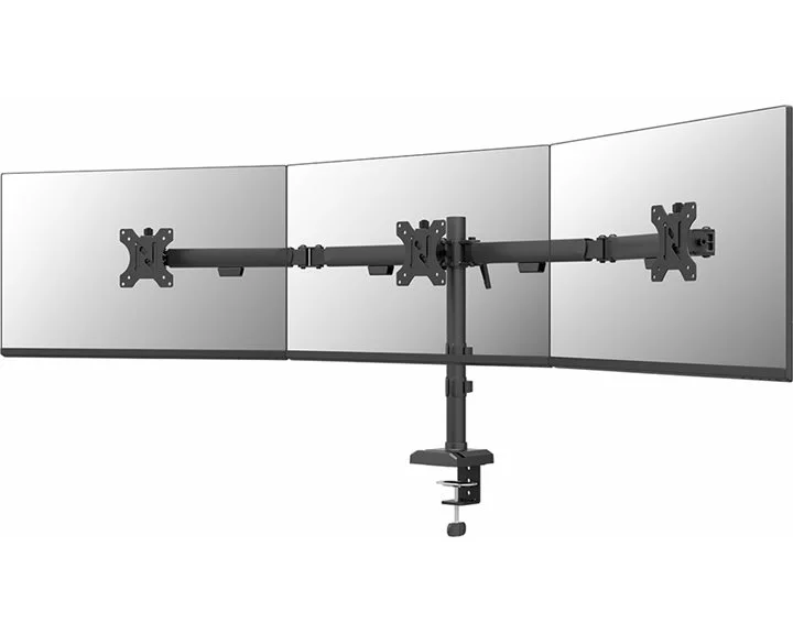 NEOMOUNTS NERO Triple Flat Screen Desk Mount