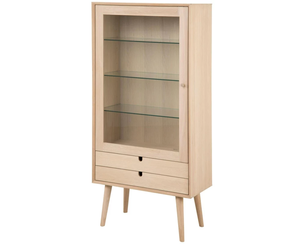 AC Design Vitrine Century Braun, 72 x 36 x 143.2 cm