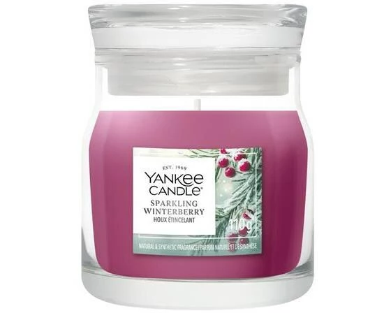 Yankee Candle Signature Duftkerze Sparkling Winterberry Signature Small Jar