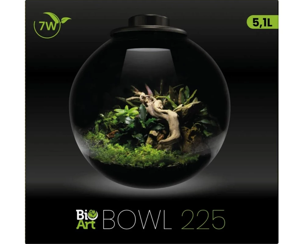 Bio Art Pflanzengefäss Bowl 225 Schwarz