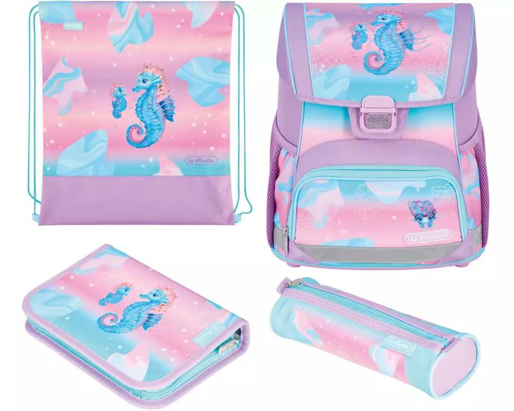 Herlitz Schulthek-Set Loop Plus Ocean 17 l