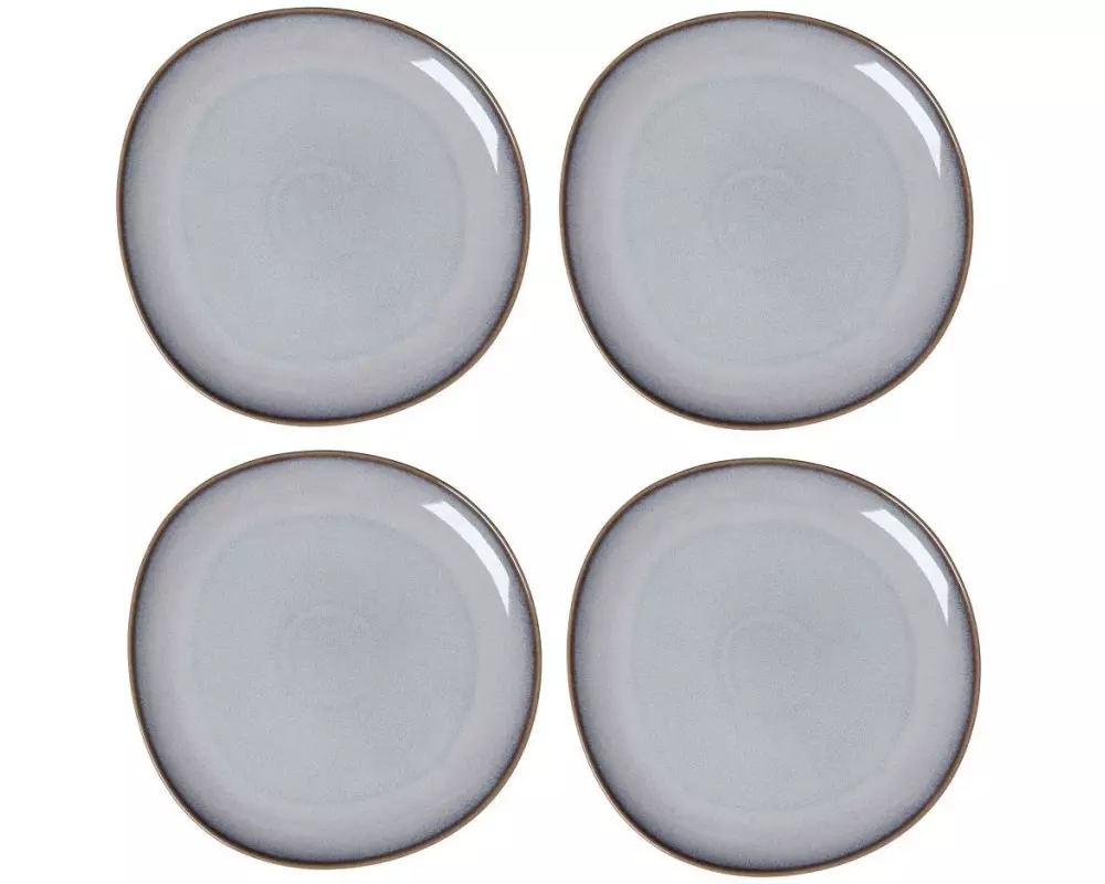 Villeroy & Boch Servierplatten Lave 4 Stück, Beige