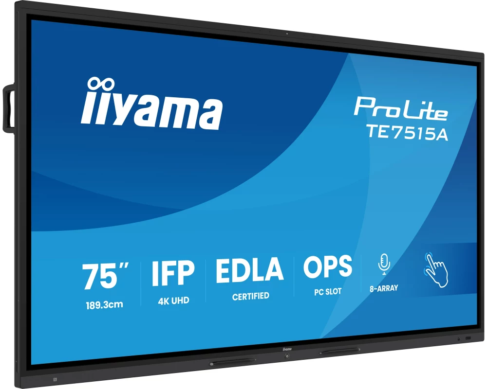 iiyama Touch Display ProLite TE7515A-B2AG Infrarot 75 "