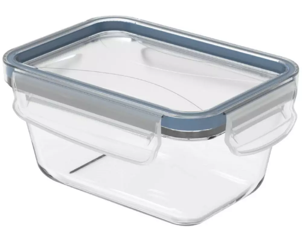 Rotho Vorratsglas CLIC & LOCK 0.5 l, Blau