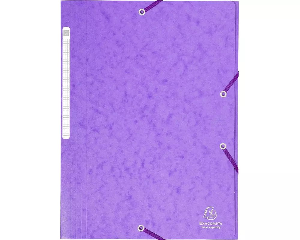 Exacompta Gummibandmappe Maxi A4 Violett