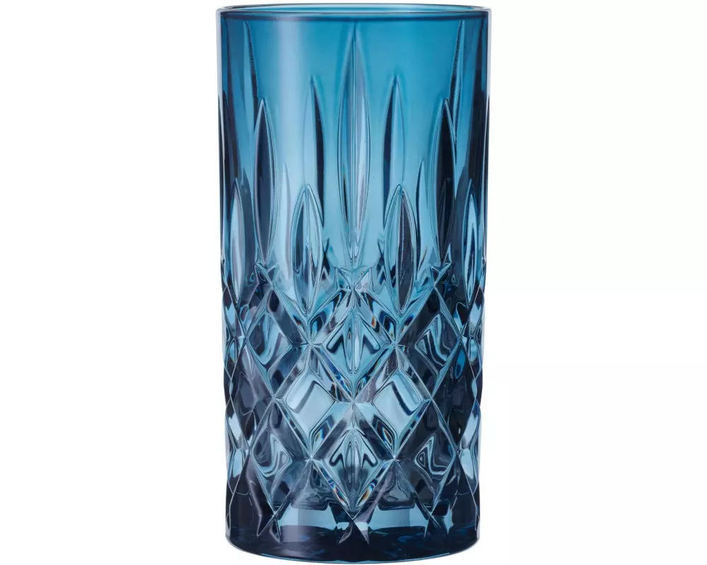 Nachtmann Longdrinkglas Noblesse, Vintage Blue, 2 Stück