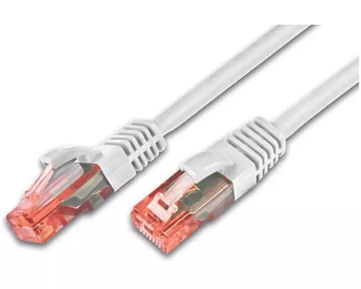 Wirewin Patchkabel RJ-45 - RJ-45, Cat 6, UTP, 1 m, Weiss