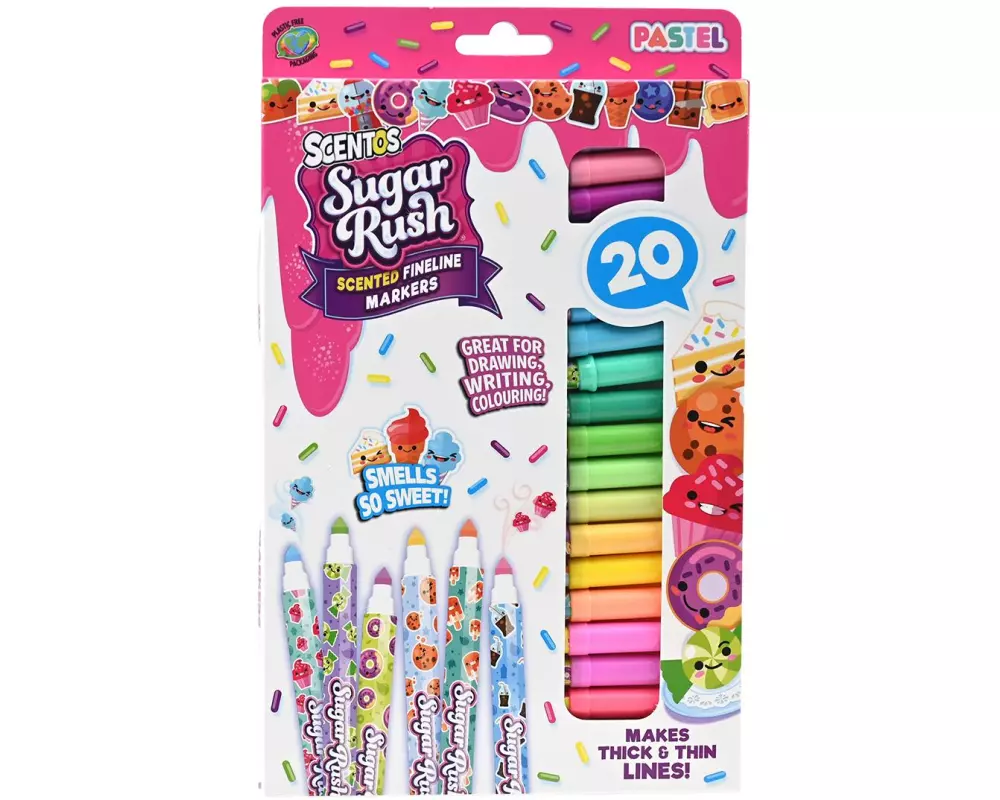 Sombo SCENTOS Fine Liner Marker Sugar Rush