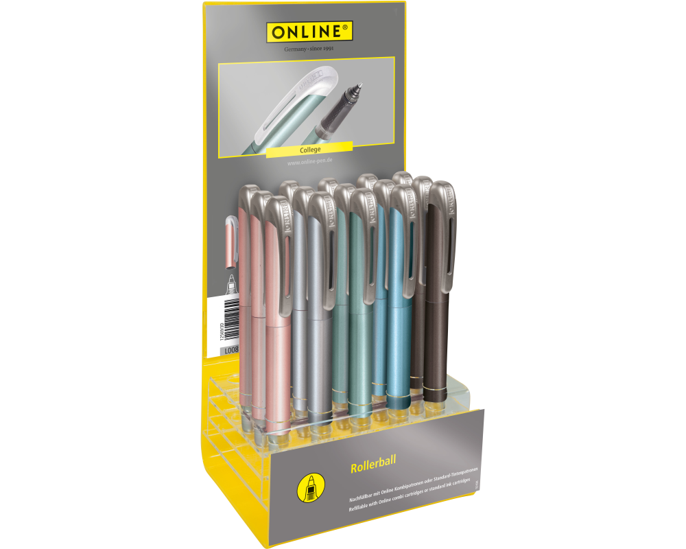 ONLINE Acryldisplay Rollerball 12589/15 College