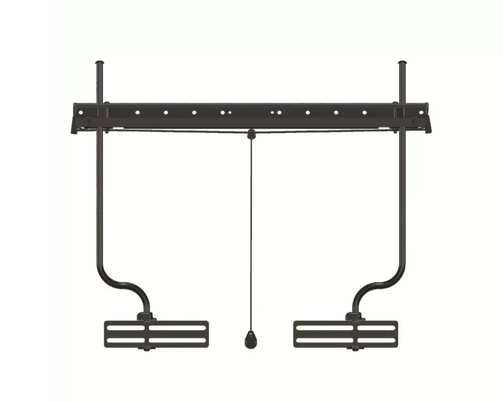 SANUS Soundbar Halter Universal höhenverstellbar Schwarz