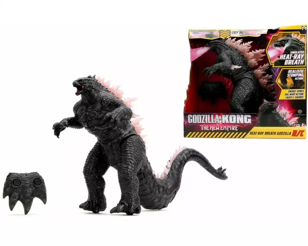 Jada Toys RC Godzilla Heat-Ray Breath 1:12
