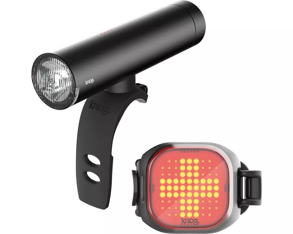 knog. Velolampe Mini Cross X PWR Rider Lichtset
