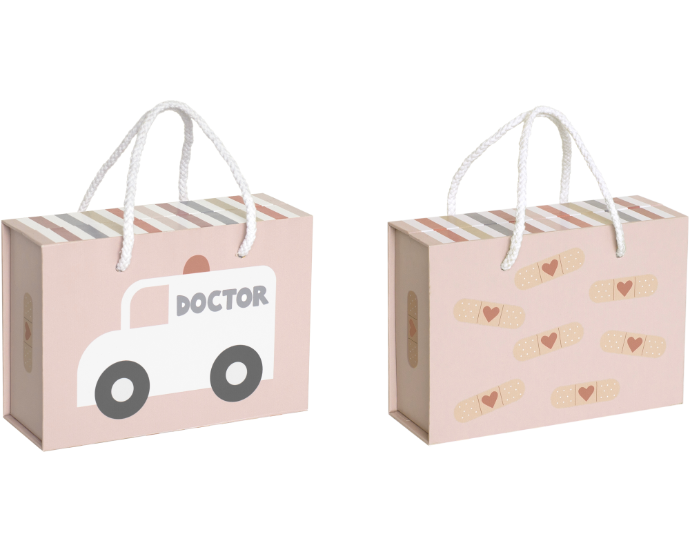 JABADABADO Arztkoffer 20x14cm W7238 pink