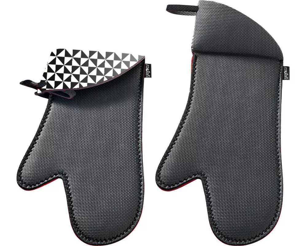 Moha Küchenhandschuh Maxi Protector Rot/Schwarz