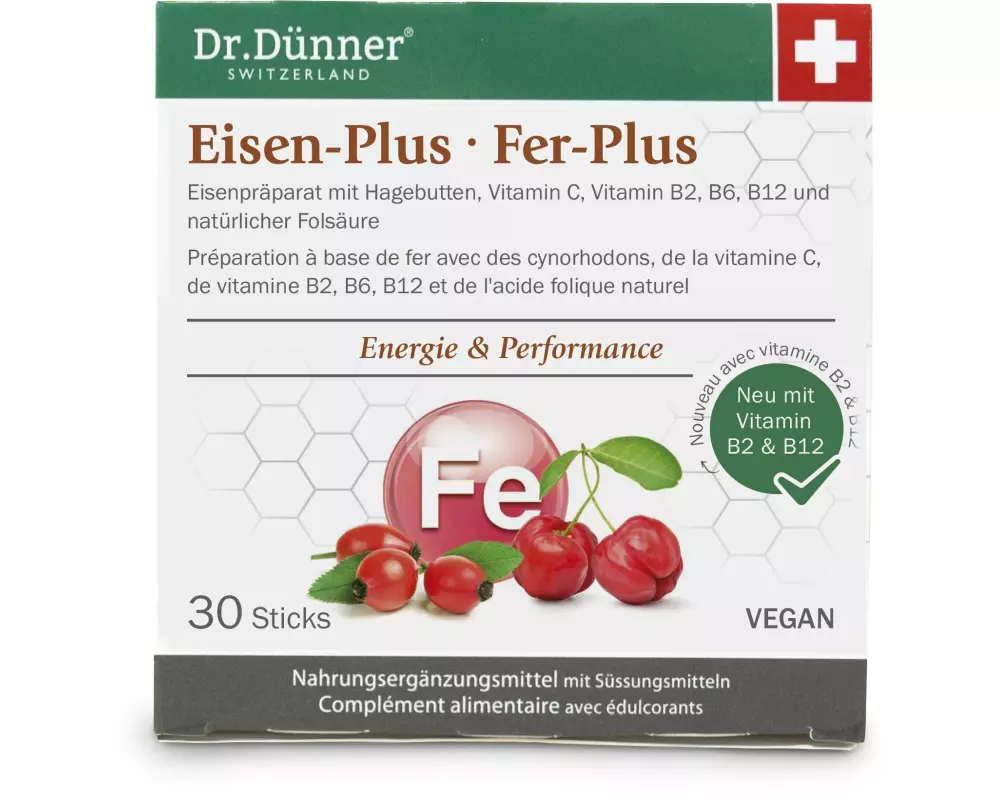 Dr. Dünner Eisen-Plus 30 Sticks