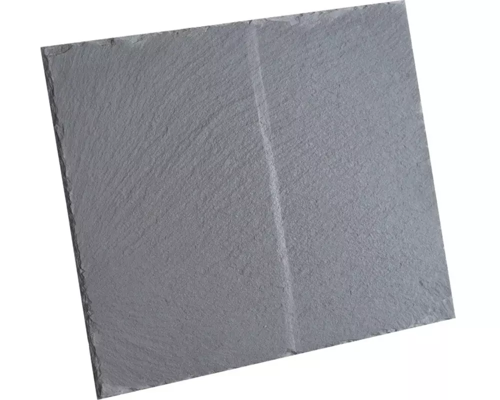 balthasar Servierplatte rechteckig 15 cm x 45 cm, Schwarz