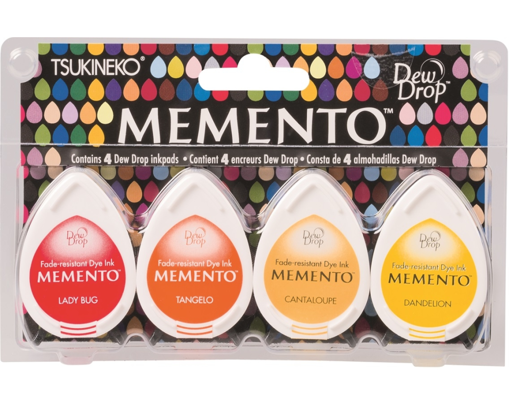 KNORR PRANDELL Stempelkissen Memento 3.5x5cm 211511940 multicolor 4 Farben