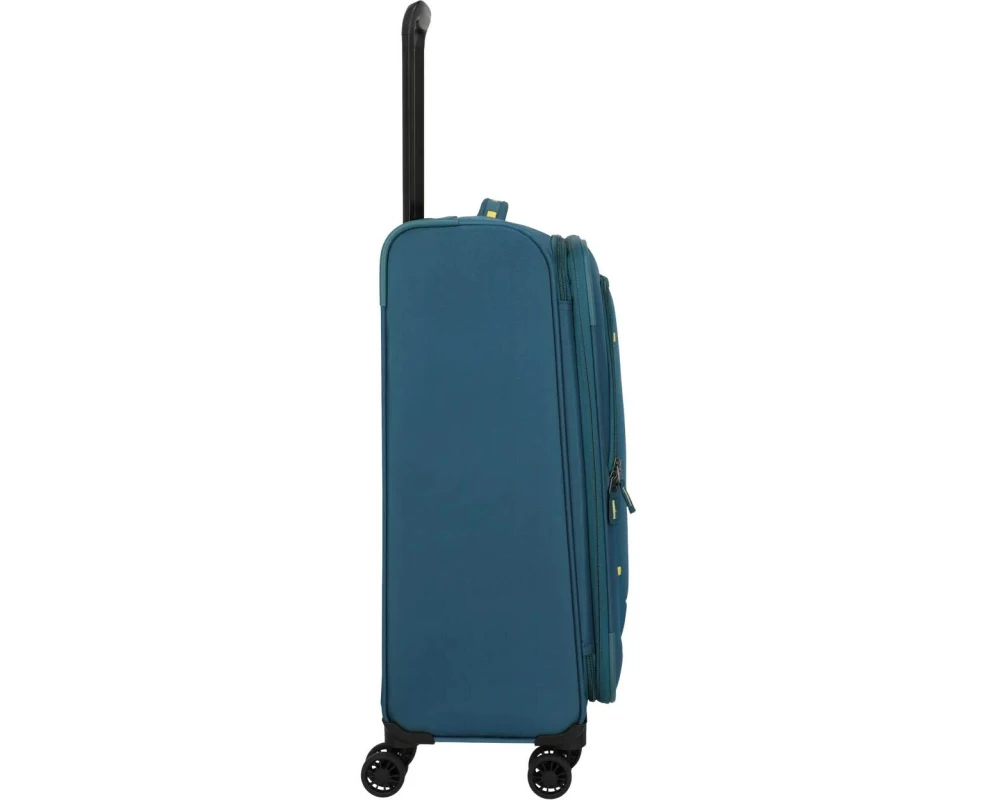 travelite UMBRIA Trolley M erweiterbar 66 l Blau/Petrol