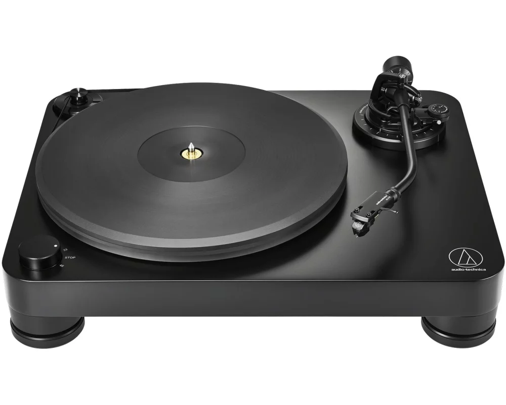 Audio-Technica LP7X MM/MC-Eingang RCA-Ausgang Schwarz