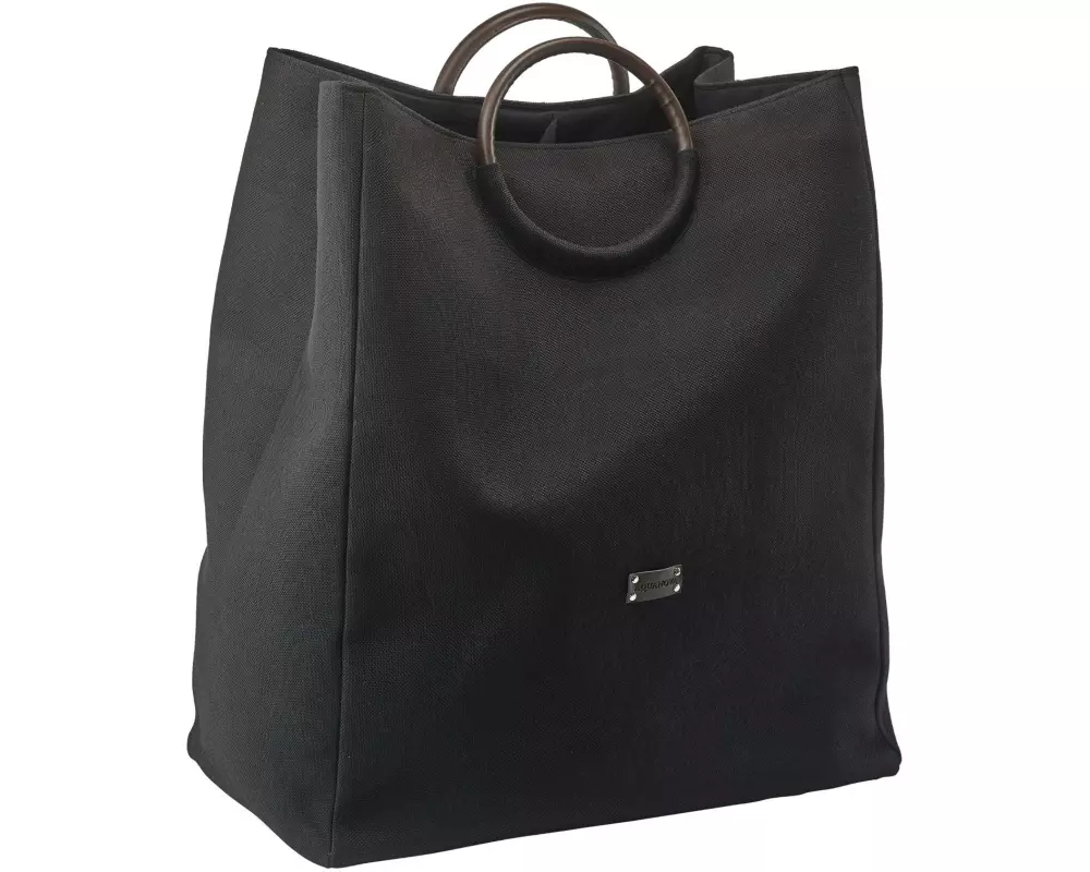 Aquanova Wäschesammler Jada 85 l, Schwarz