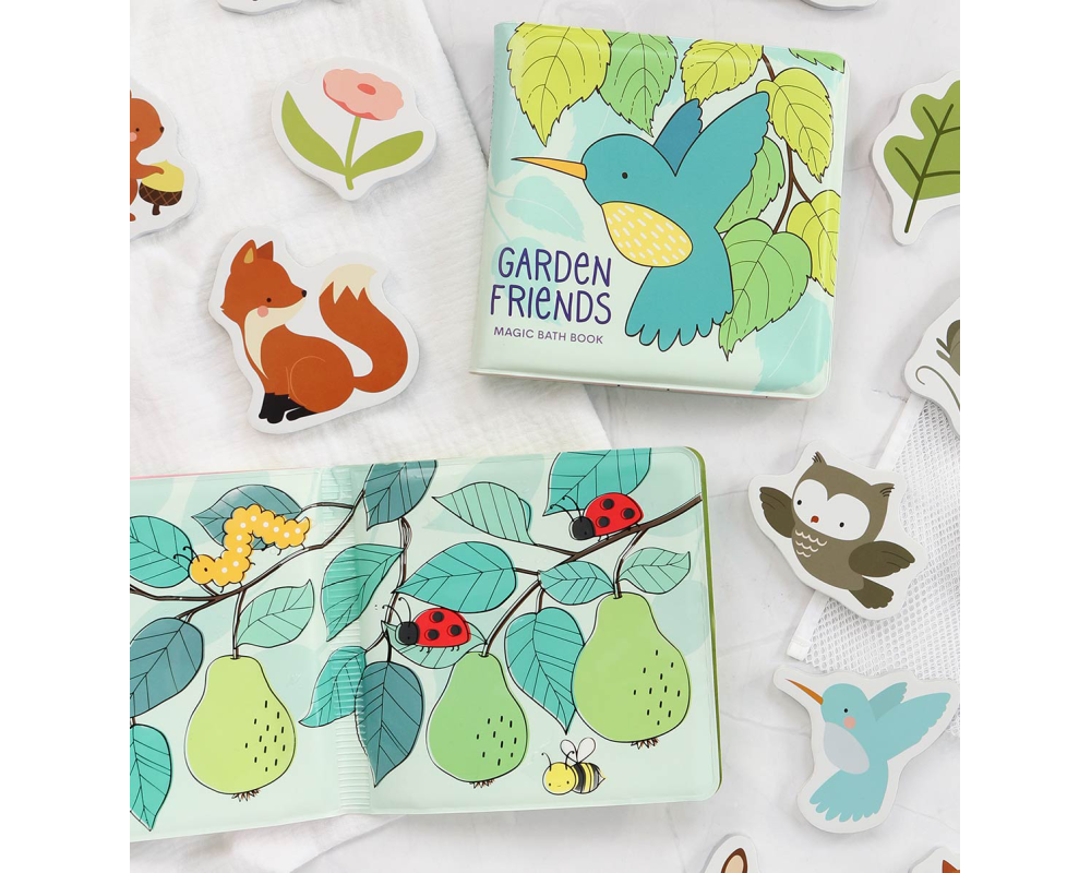 ALLC Badebuch 16x16cm BTMBGF13 Garden