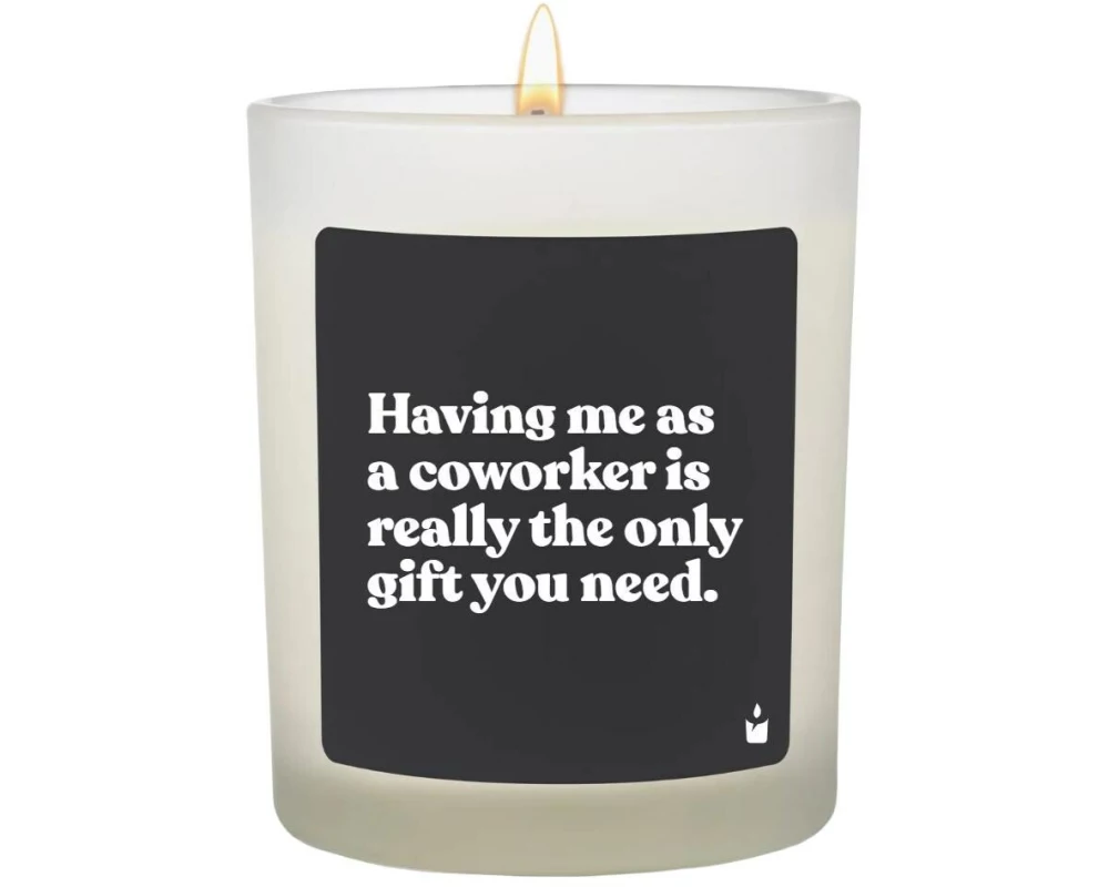 ChattyCandles Duftkerze Having me as a coworker 6.7 x 8 cm