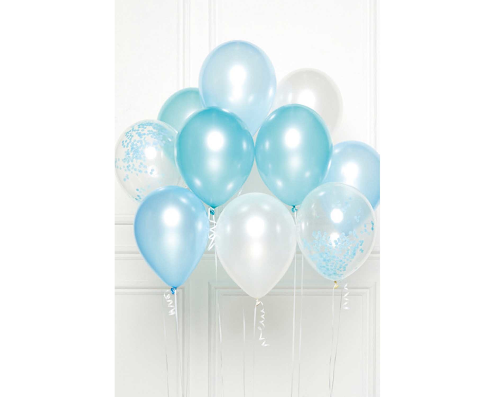NEUTRAL DIY Ballon Bouquet 9907428 blau