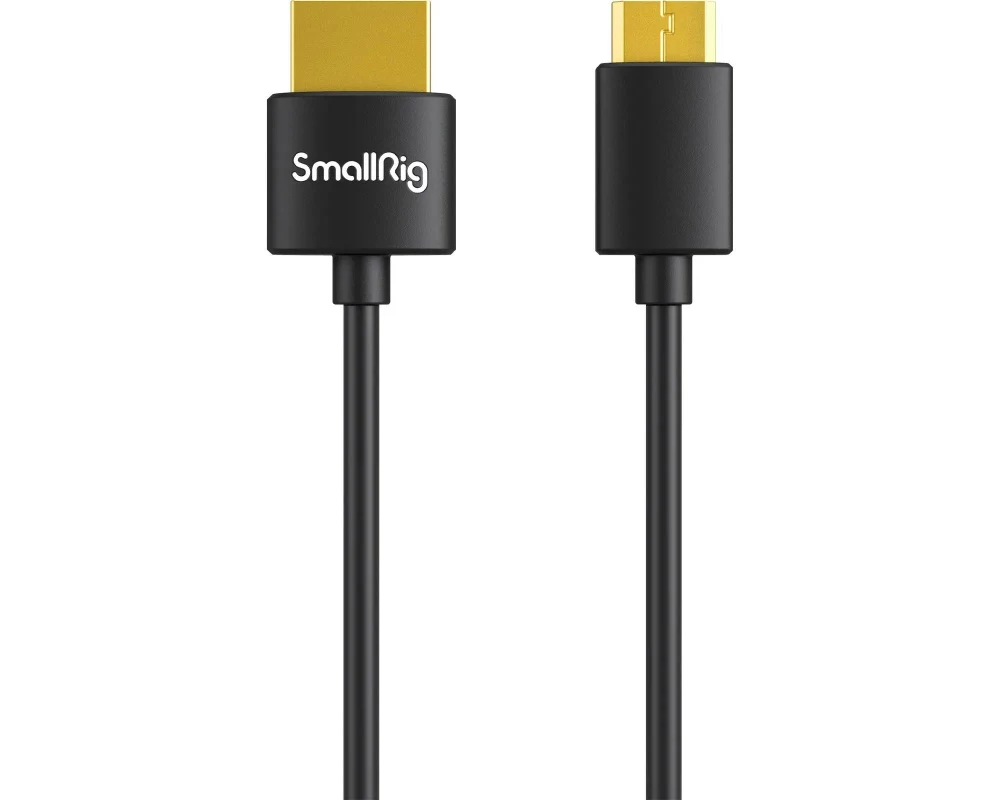 Smallrig Ultra Slim 4K-Datenkabel Mini-HDMI (HDMI-C) - HDMI, 0.35 m