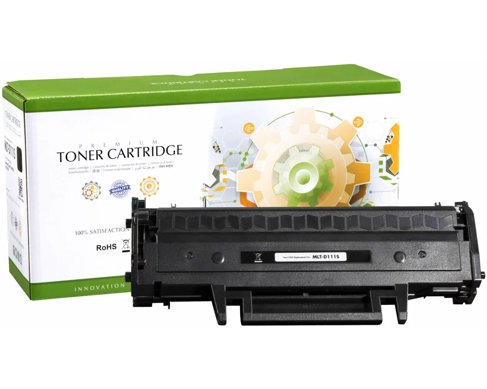 STATIC Toner cartridge compatible with Samsung MLT-D111S/SU810A black compatible 1.000 pages