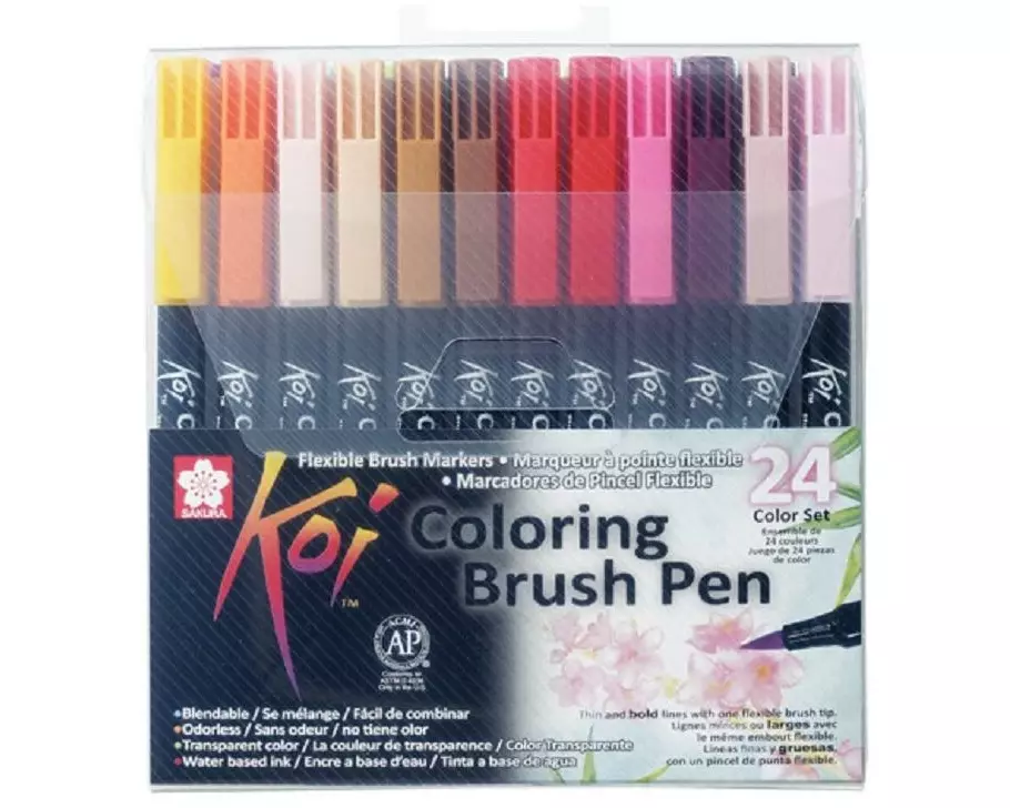 Sakura Brushpen Koi Coloring Color 24er Set
