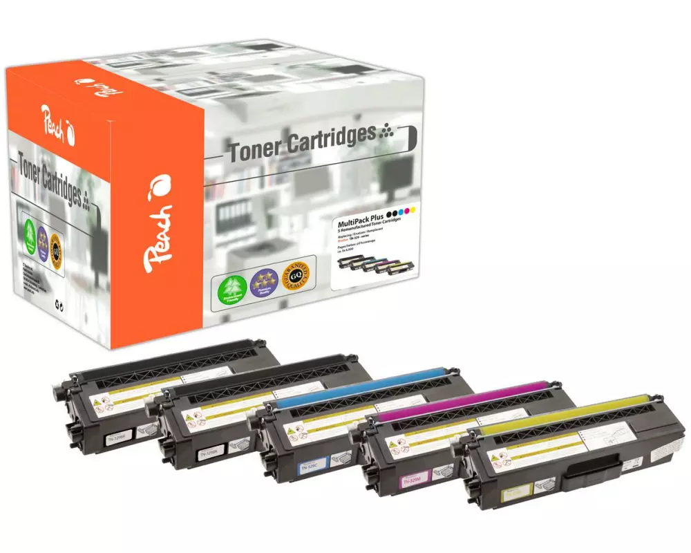 Peach Toner Brother TN-326 2x Black, 1x Cyan, Magenta, Yellow