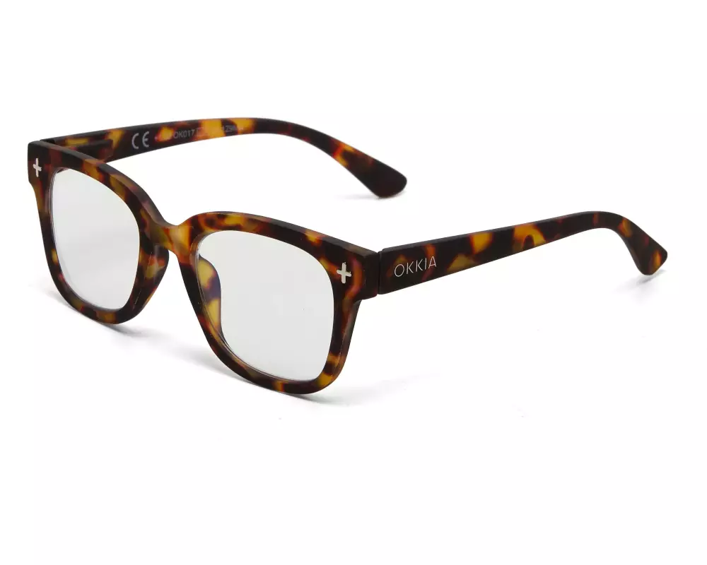 OKKIA Bildschirmbrille Giovanni Classic Havanna, +0,0