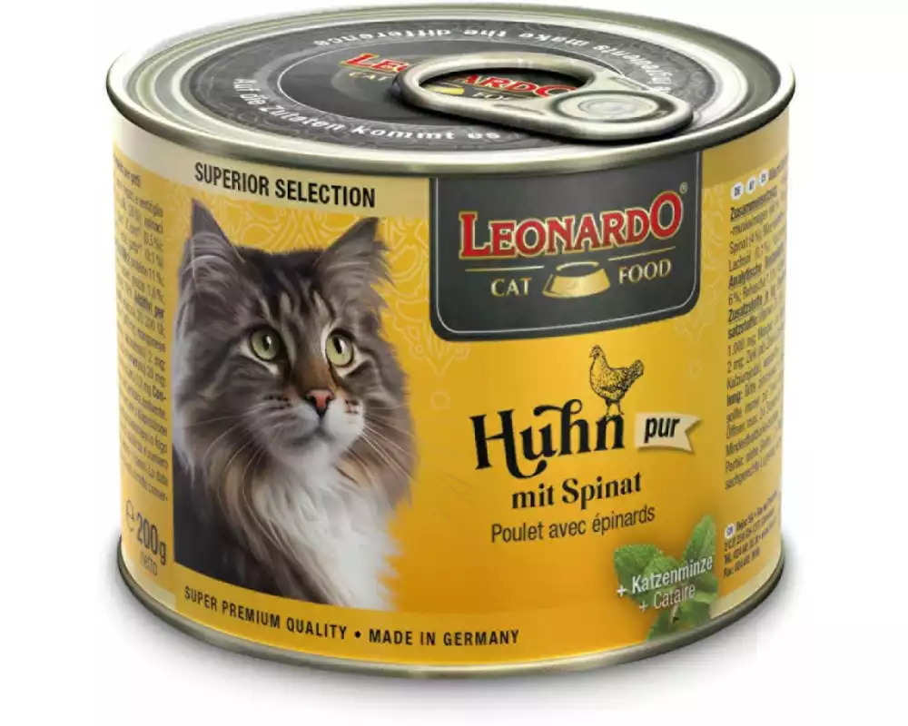 Leonardo Cat Food Nassfutter Superior Selection Huhn, 200 g