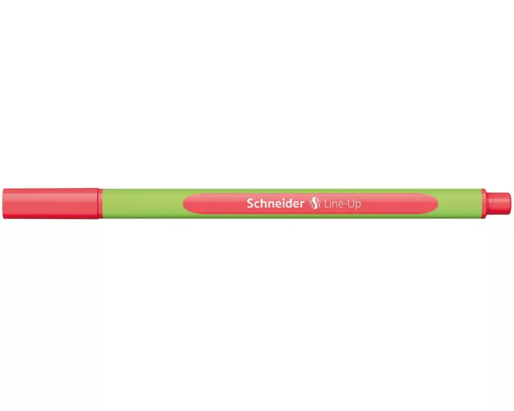 Schneider Fineliner Line-Up 0.4 mm, Neonrot, 10 Stück