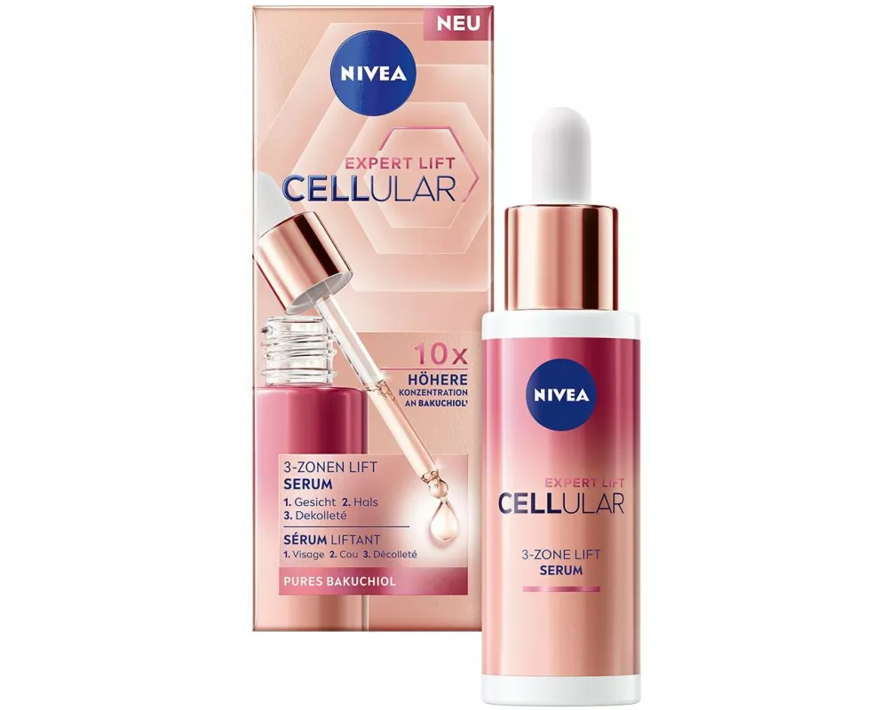 NIVEA Gesichtsserum Cellular Expert Lift 3-Zonen Lift 30 ml