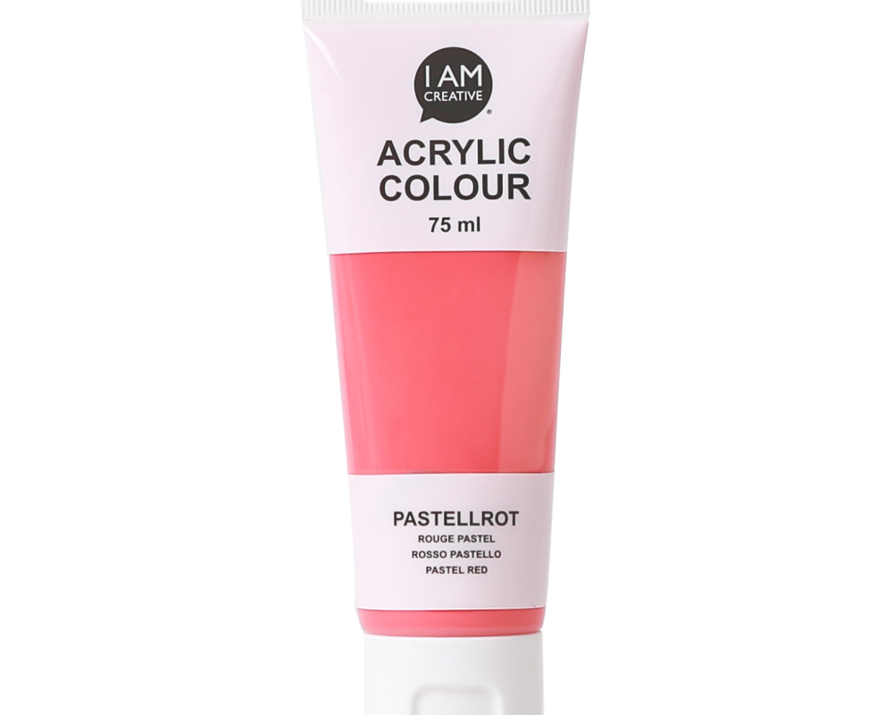 I AM CREATIVE Acrylfarbe 75ml 2001.32 pastellrot